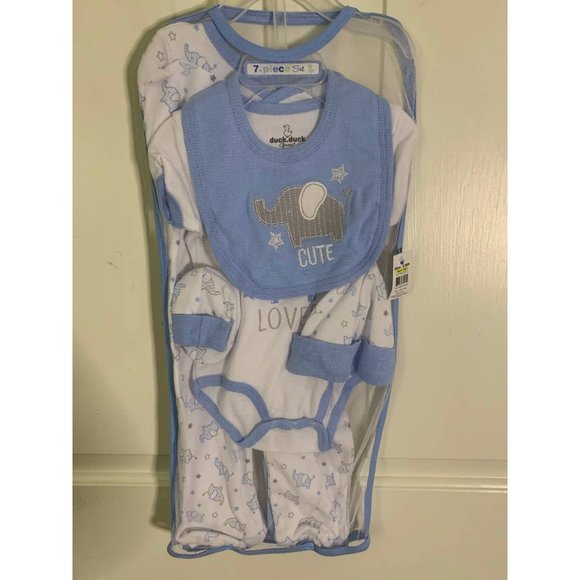 Duck Duck Goose Size 3-6 months with Elephant Theme - Picture 4 of 6